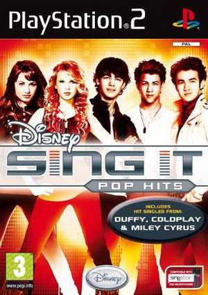 Disney Sing It: Pop Hits PS2 NEW