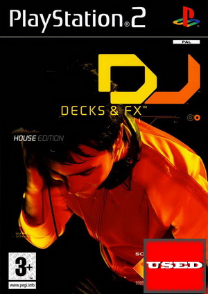 DJ: Decks & FX House Edition (PR) PS2 USED (Disc Only)