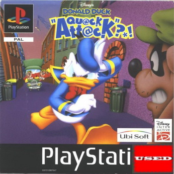 Donald Duck: Quack Attack PSX USED (Disc Only/Unofficial Case)