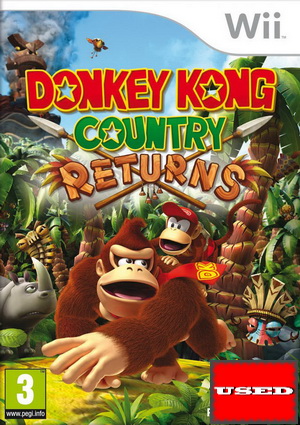 Donkey Kong Country Returns Wii USED 