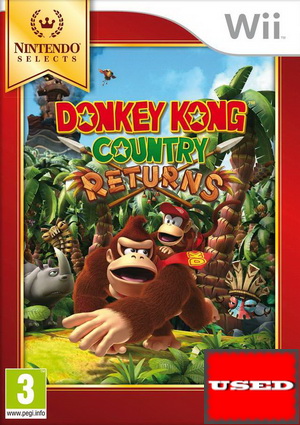 Donkey Kong Country Returns (Nintendo Selects) Wii USED