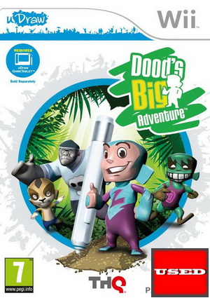 Dood's Big Adventure Wii USED (uDraw)