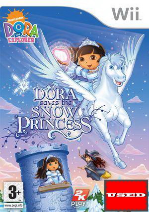 Dora Saves the Snow Princess Wii USED