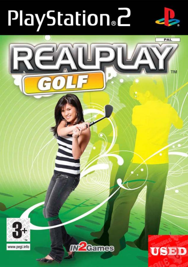 Realplay Golf  PS2 USED 