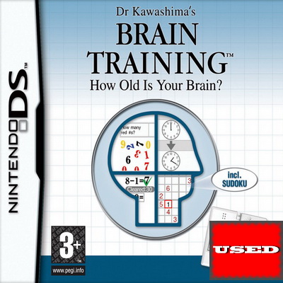 Dr Kawashimas Brain Training DS USED