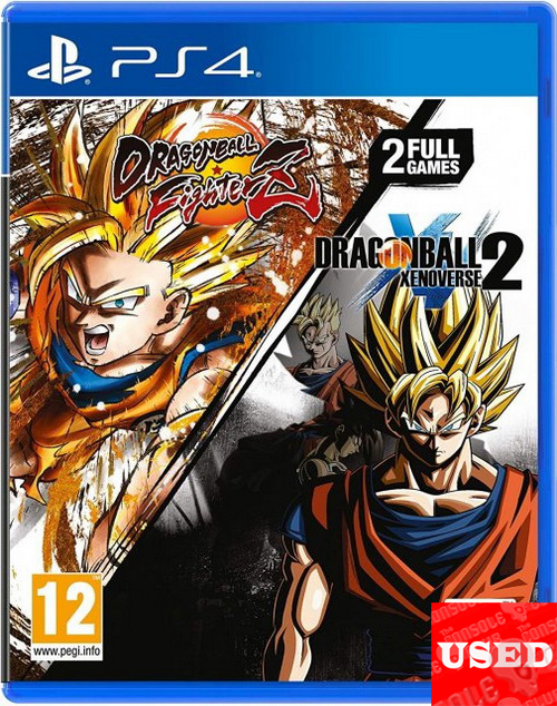Dragon Ball Fighterz & Dragon Ball Xenoverse 2 PS4 USED