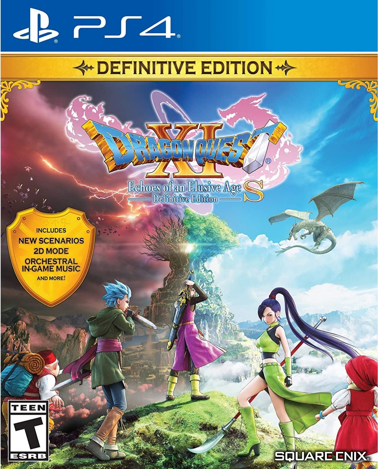 Dragon Quest XI S  Echoes Of An Elusive Age Definitive Edition PS4 NEW