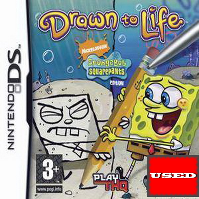 Drawn to Life: SpongeBob SquarePants Ed. DS USED
