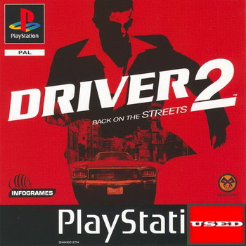 Driver 2 Back on the Streets PSX USED (Only French)