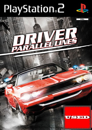 Driver Parallel Lines PS2 USED  (English Game / Dutch Cover)
