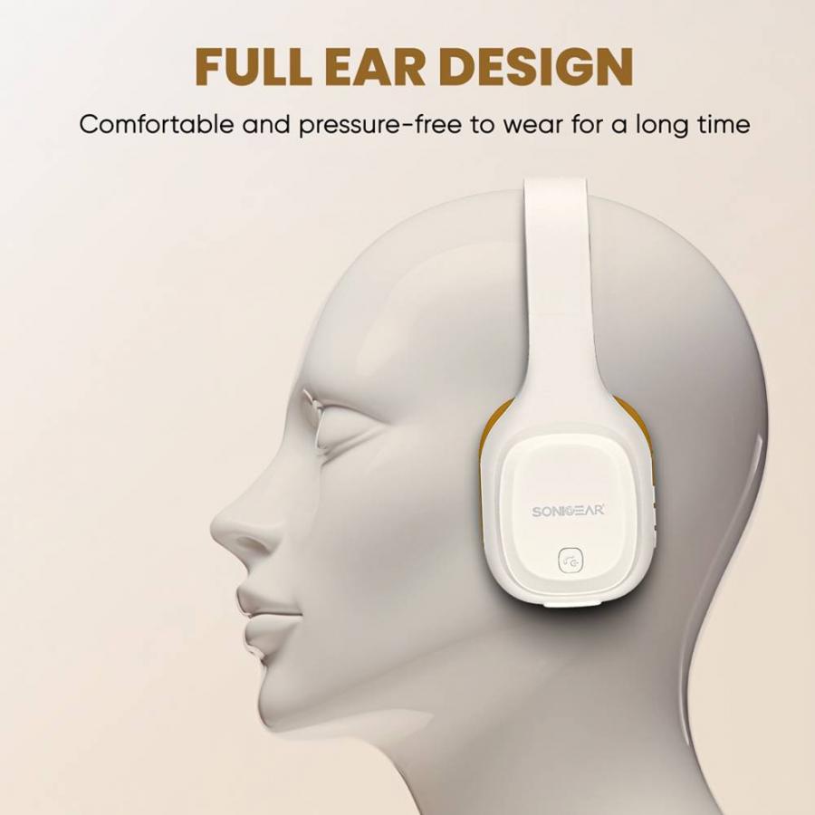 SONICGEAR BT5.4 OVER-EAR HEADPHONES AIRPHONE 5 RAINDROP