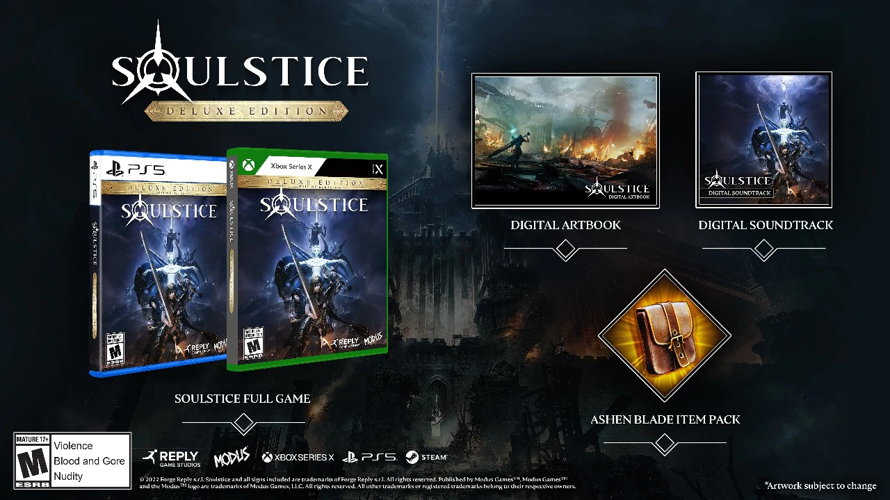 Soulstice Deluxe Edition PS5 NEW