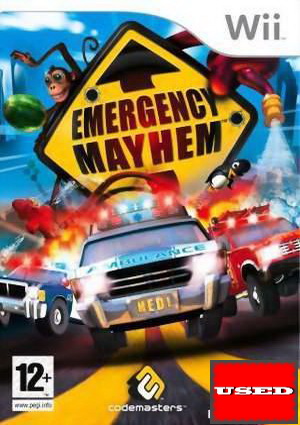 Emergency Mayhem Wii USED