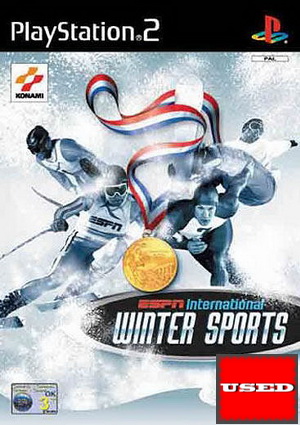 ESPN International Winter Sports PS2 USED (English Game/Fra Cover)
