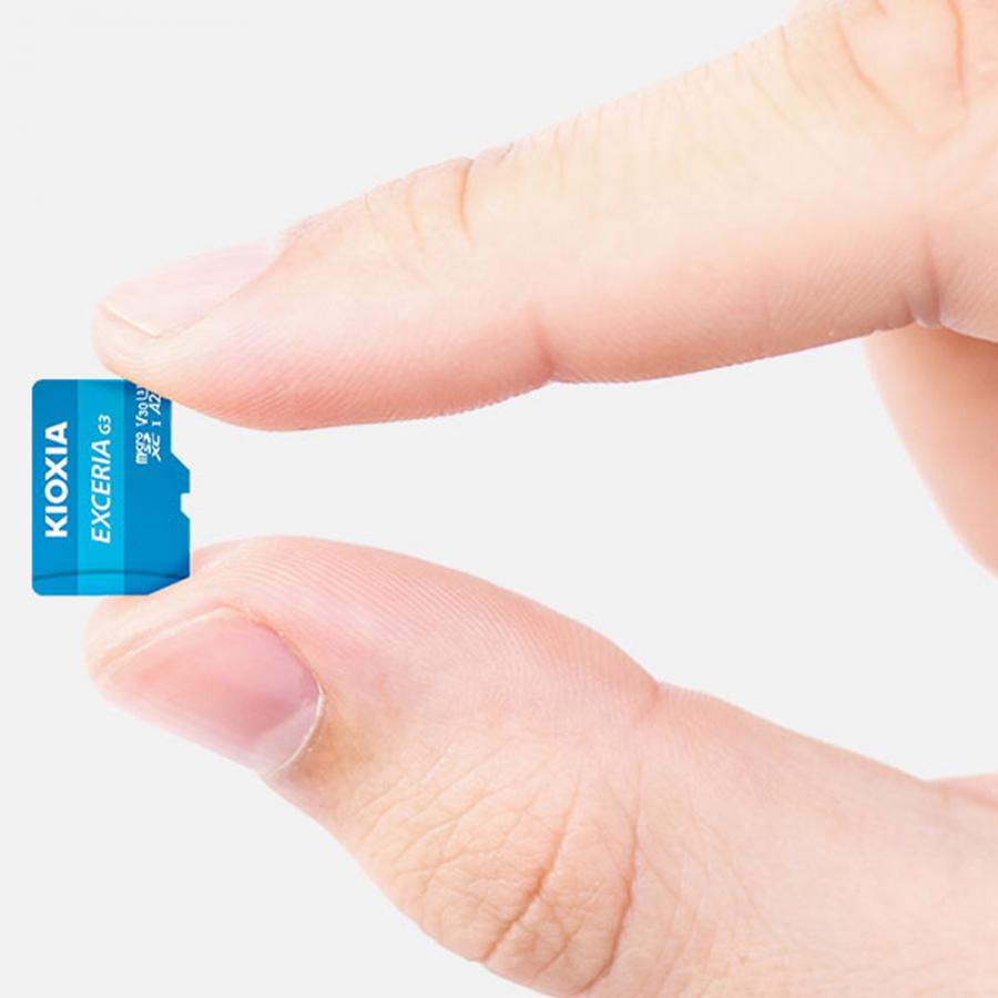 KIOXIA MICRO SD EXCERIA GEN3 512GB UHS I U3 V30 WITH ADAPTER