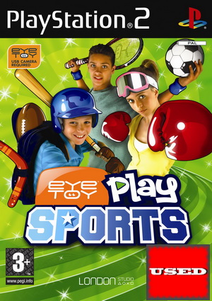 EyeToy: Play Sports PS2 USED (English Game / Dutch Cover)