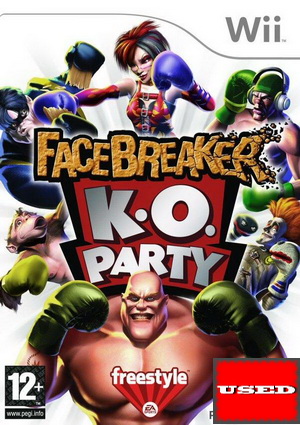 FaceBreaker K.O. Party Wii USED