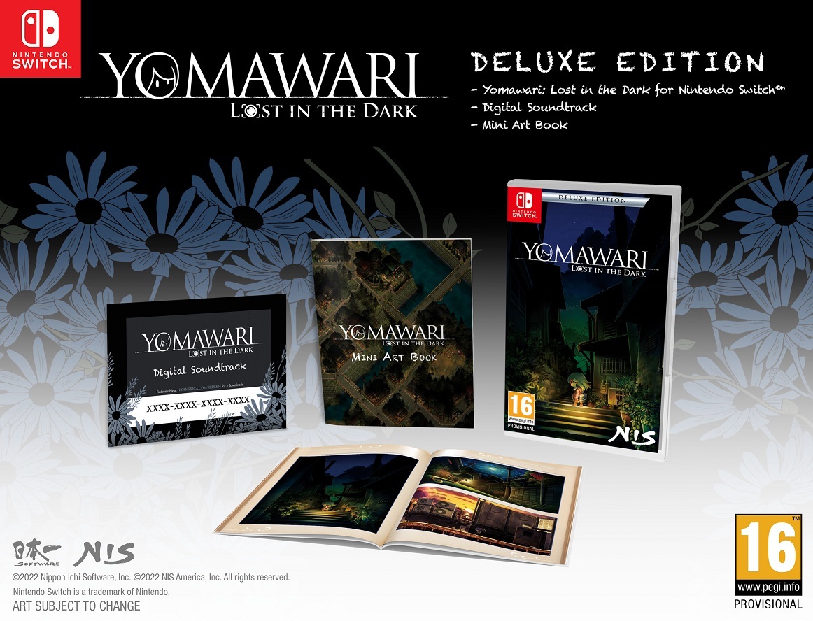 Yomawari:Lost in the Dark - Deluxe Edition Nintendo Switch NEW