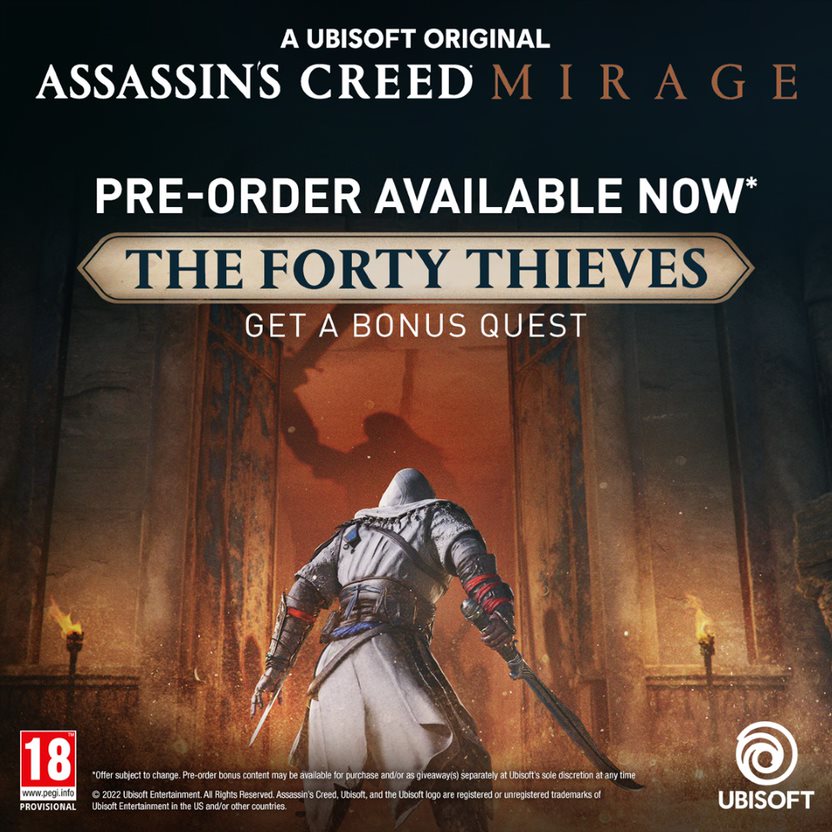 Assassins Creed Mirage Deluxe Edition  PS5 NEW