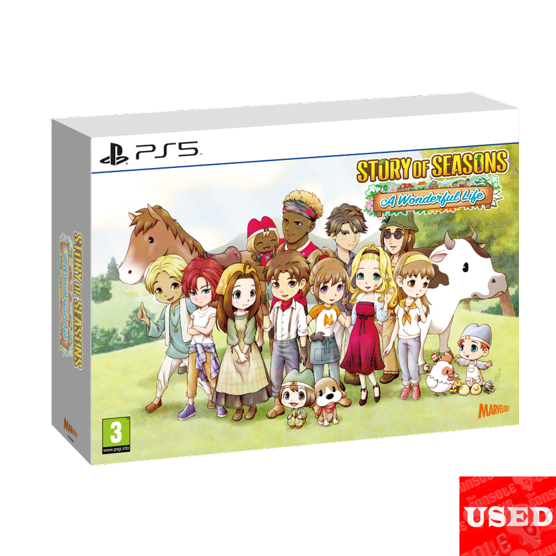Story of Seasons Wonderful Life Limited Edition PS5 USED