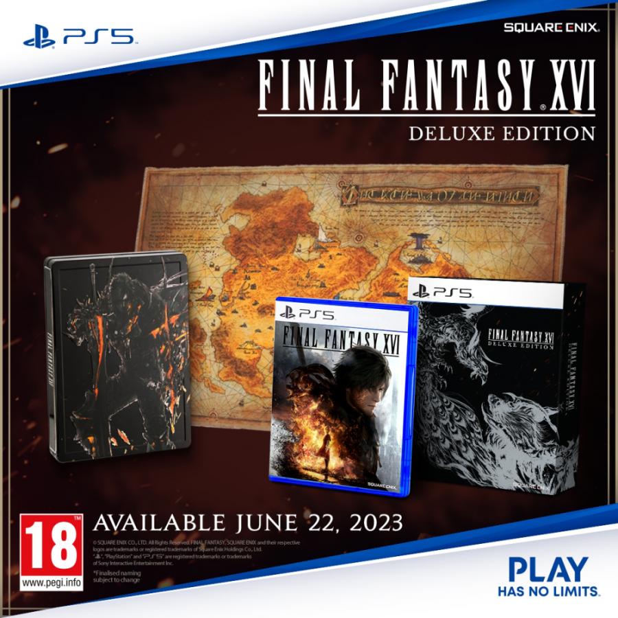 Final Fantasy XVI Deluxe Edition  PS5 NEW