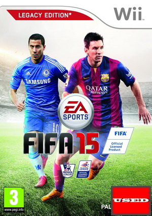 Fifa 15 Legacy Edition WII USED  (France+Dutch Only)