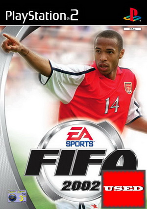 FIFA Football 2002 PS2 USED  (English Game/French Cover)
