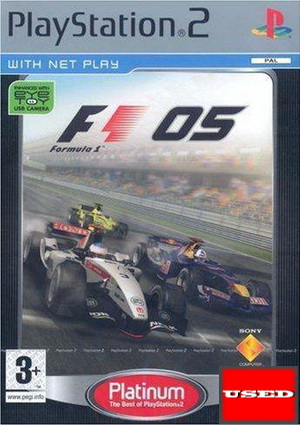 Formula One 05 (Platinum) PS2 USED (Disc Only)