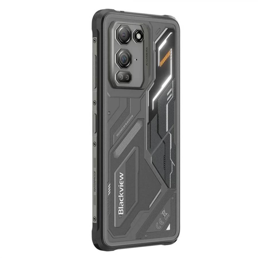 BLACKVIEW OCTA-CORE RUGGED PHONE 6.78' (12GB+256GB) NFC ANDROID 16 PHANTOM BLACK