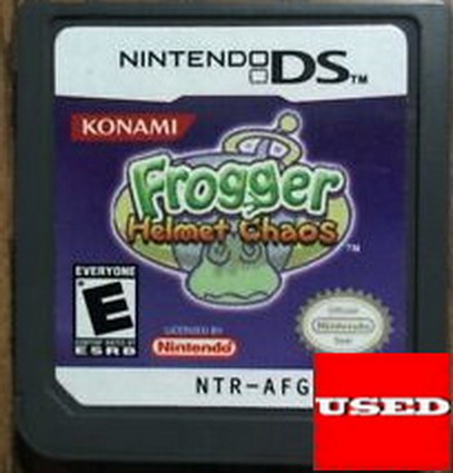 Frogger Helmet Chaos DS USED (Cart only)(No Sticker)