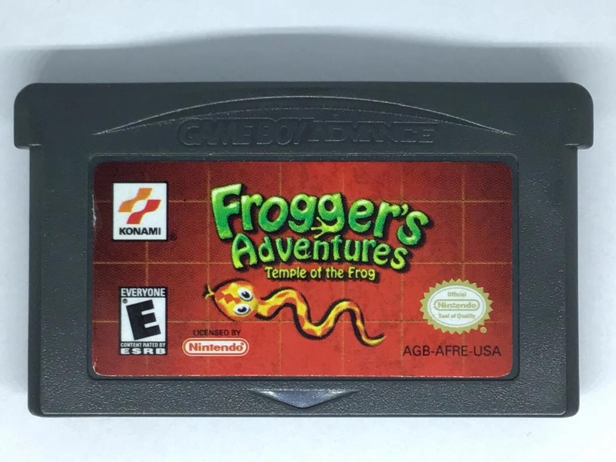 Frogger's Adventures Temple Of The Frog GameBoy Advance UNBOXED (NTSC)