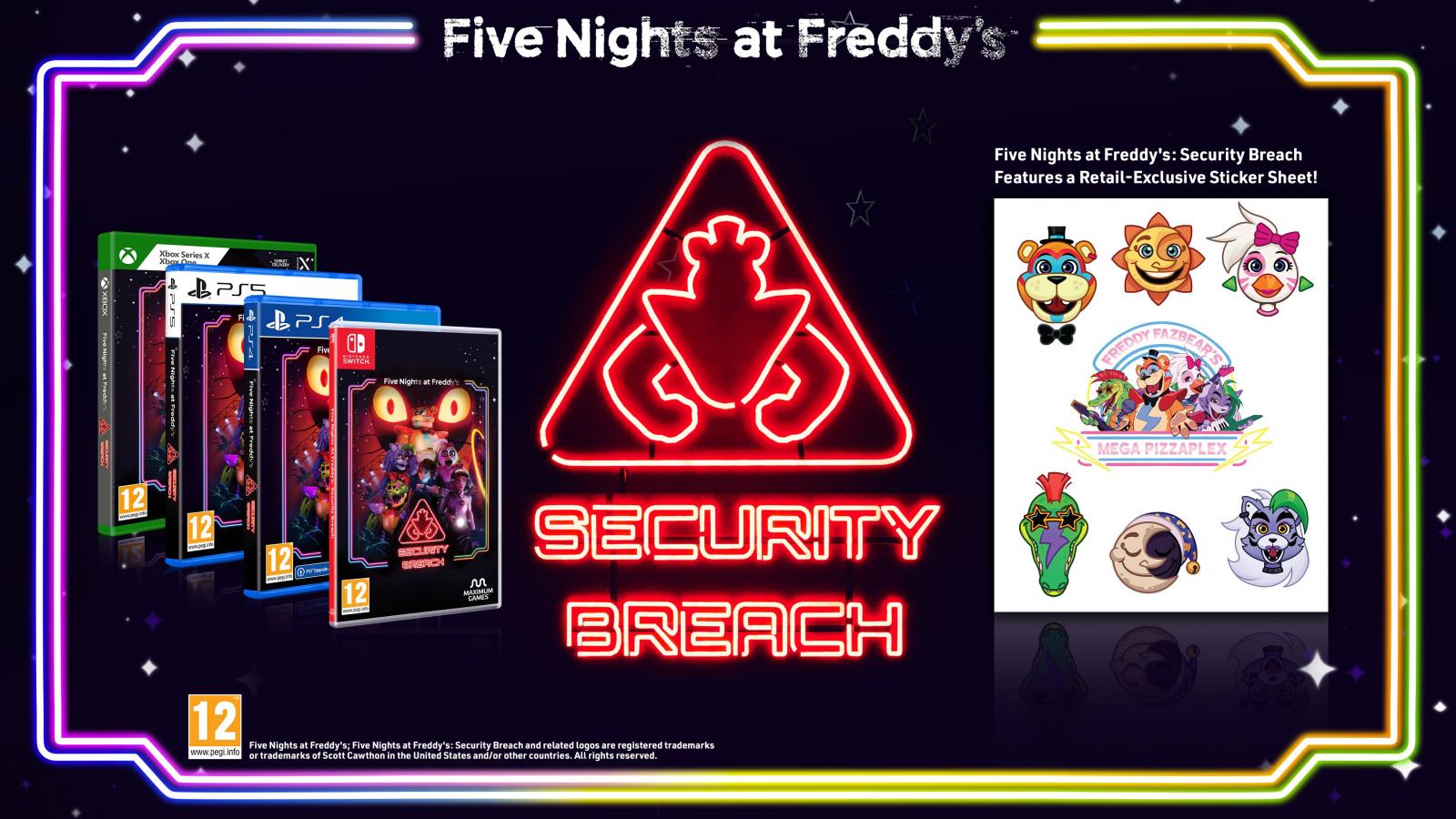 Five Nights at Freddy's: Security Breach Nintendo Switch NEW