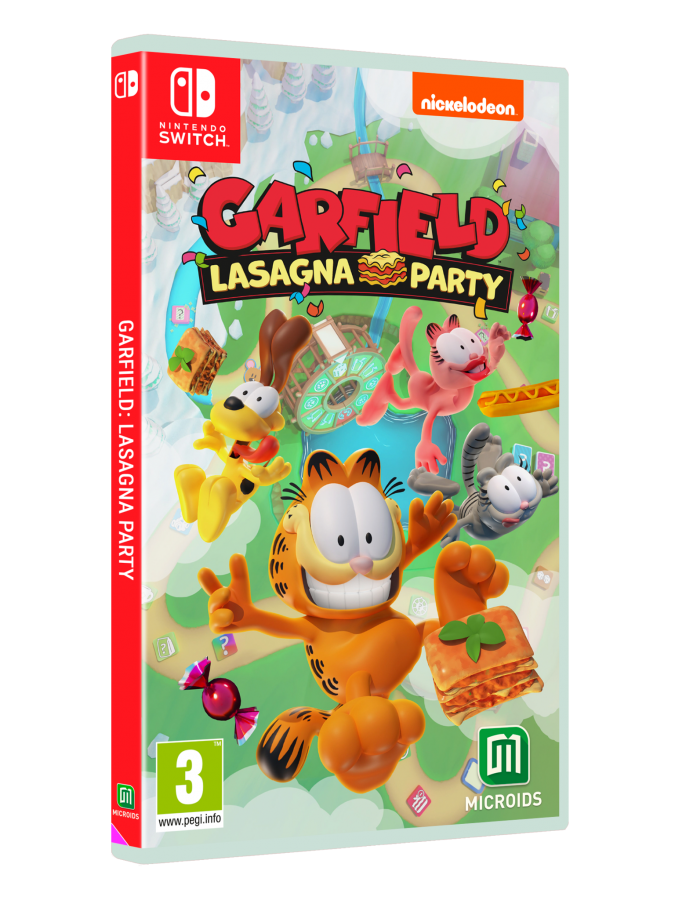 Garfield Lasagna Party Nintendo Switch NEW