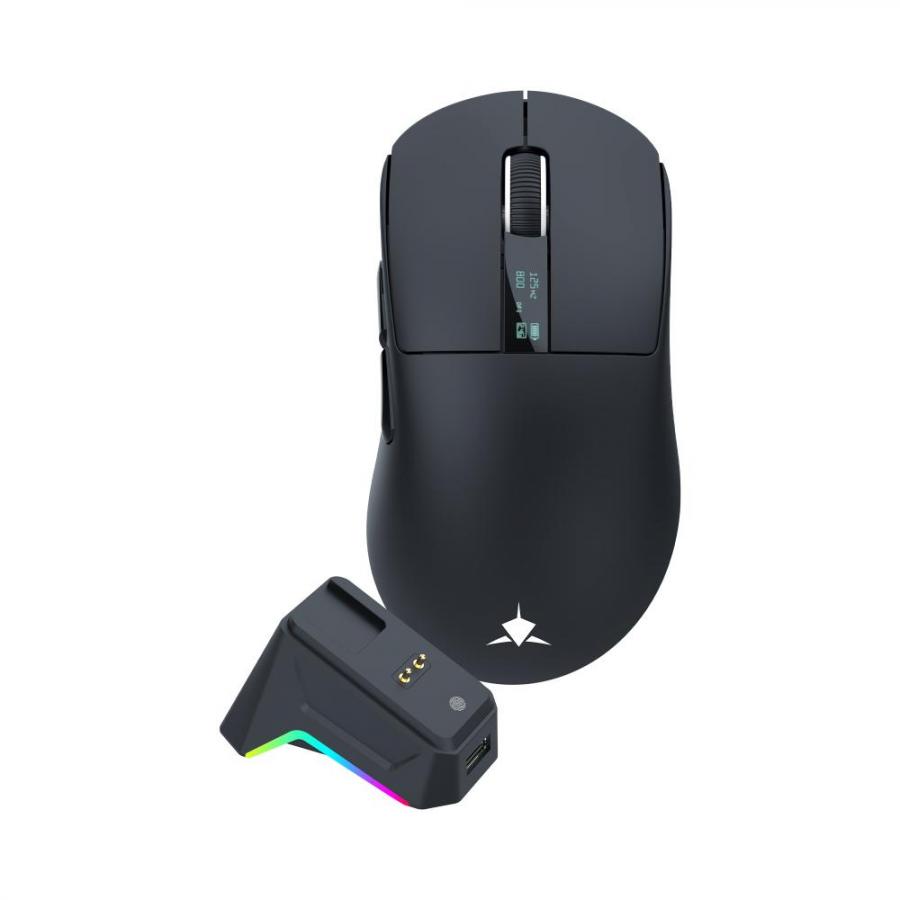 WHITE SHARK WIRELESS GAMING MOUSE 12000DPI WMG-5023 GAWAIN BLACK