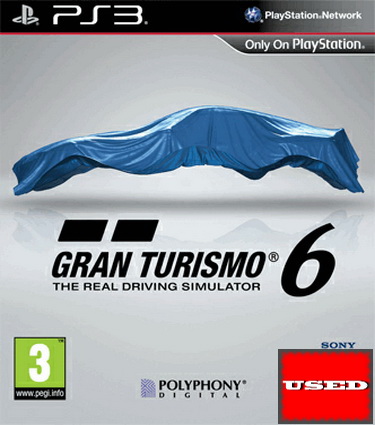 Gran Turismo 6 PS3 USED (No Manual)
