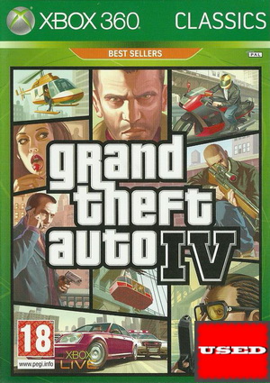 Grand Theft Auto IV (Classics) X360 USED