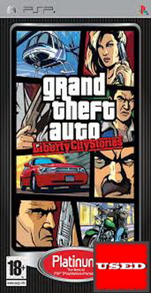 Grand Theft Auto: Liberty City Stories (Platinum) PSP USED