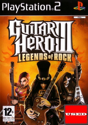Guitar Hero III: Legends of Rock PS2 USED (Game Only)