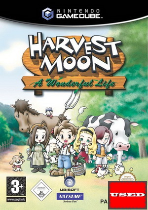 Harvest Moon: A Wonderful Life GC USED (ONLY German) (Disc Only)
