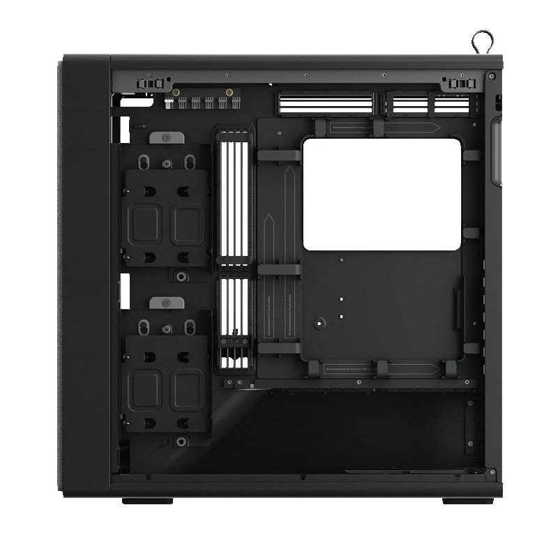 HAVN BF 360 Flow Black with 180mm fans - premium ATX mid-tower