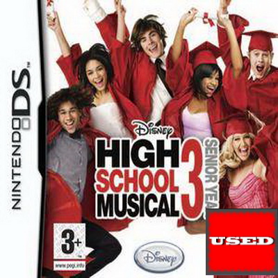 High School Musical 3: Senior Year DS USED