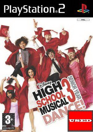 High School Musical 3: Senior Year Dance! PS2 USED