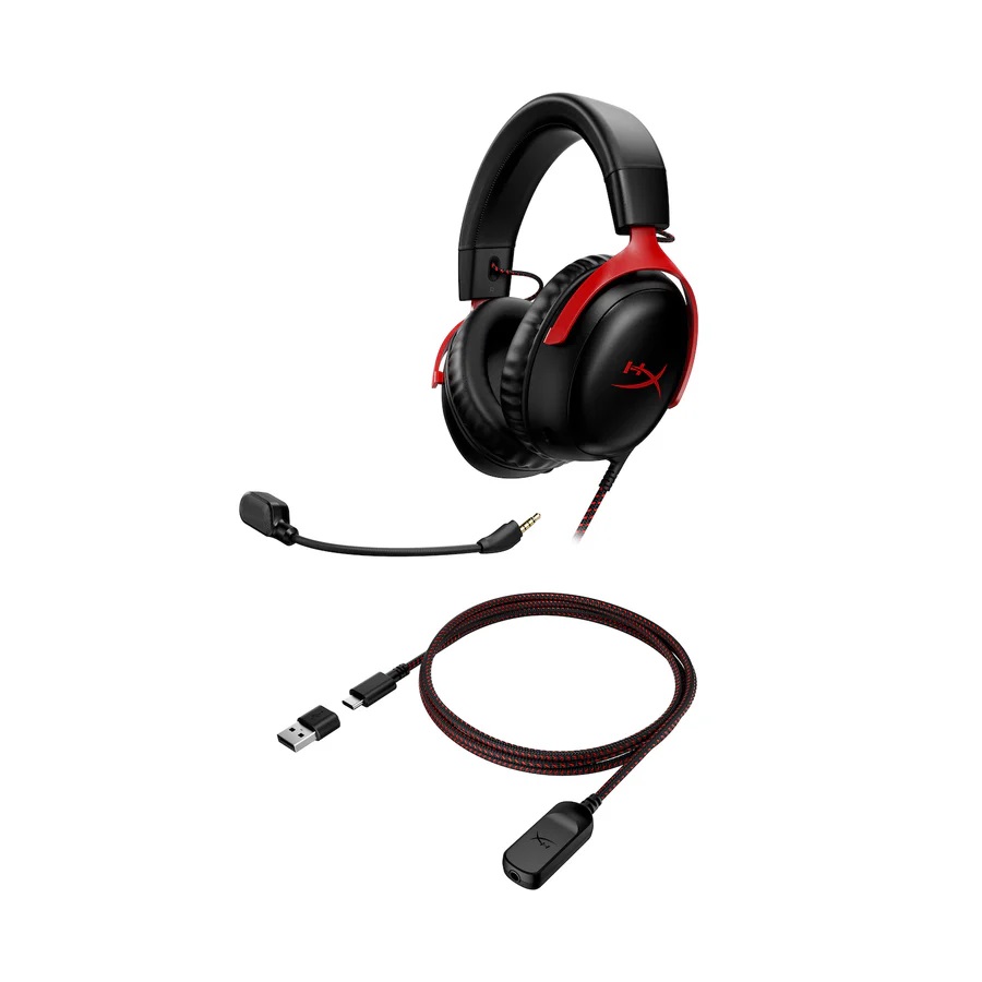 HyperX Cloud III (Black/Red) P.N 727A9AA