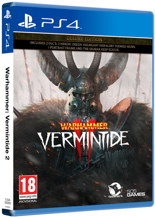 Warhammer: Vermintide  ( Deluxe Edition ) 2  PS4 NEW