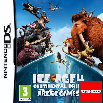 Ice Age 4 Continental Drift: Arctic Games DS USED (Cart Only)
