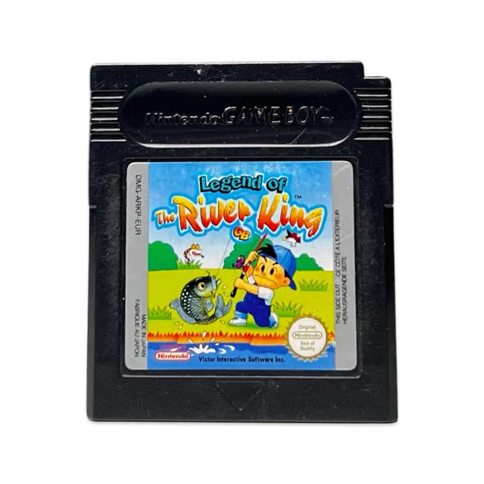 Legend of the River King GameBoy Color UNBOXED (Worn Sticker)