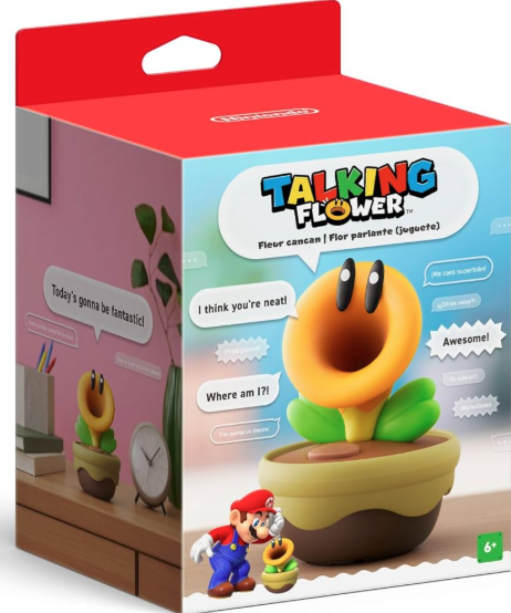 Taf Talking Flower  Nintendo  NEW