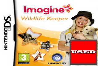 Imagine: Wildlife Keeper DS USED (NO MANUAL)