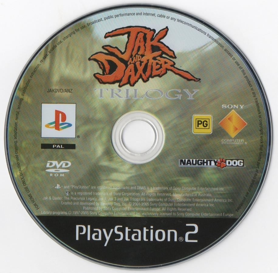 Jak and Daxter Complete Trilogy Movie USED (Paper Case)