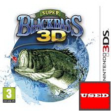 Super Black Bass 3D 3DS USED
